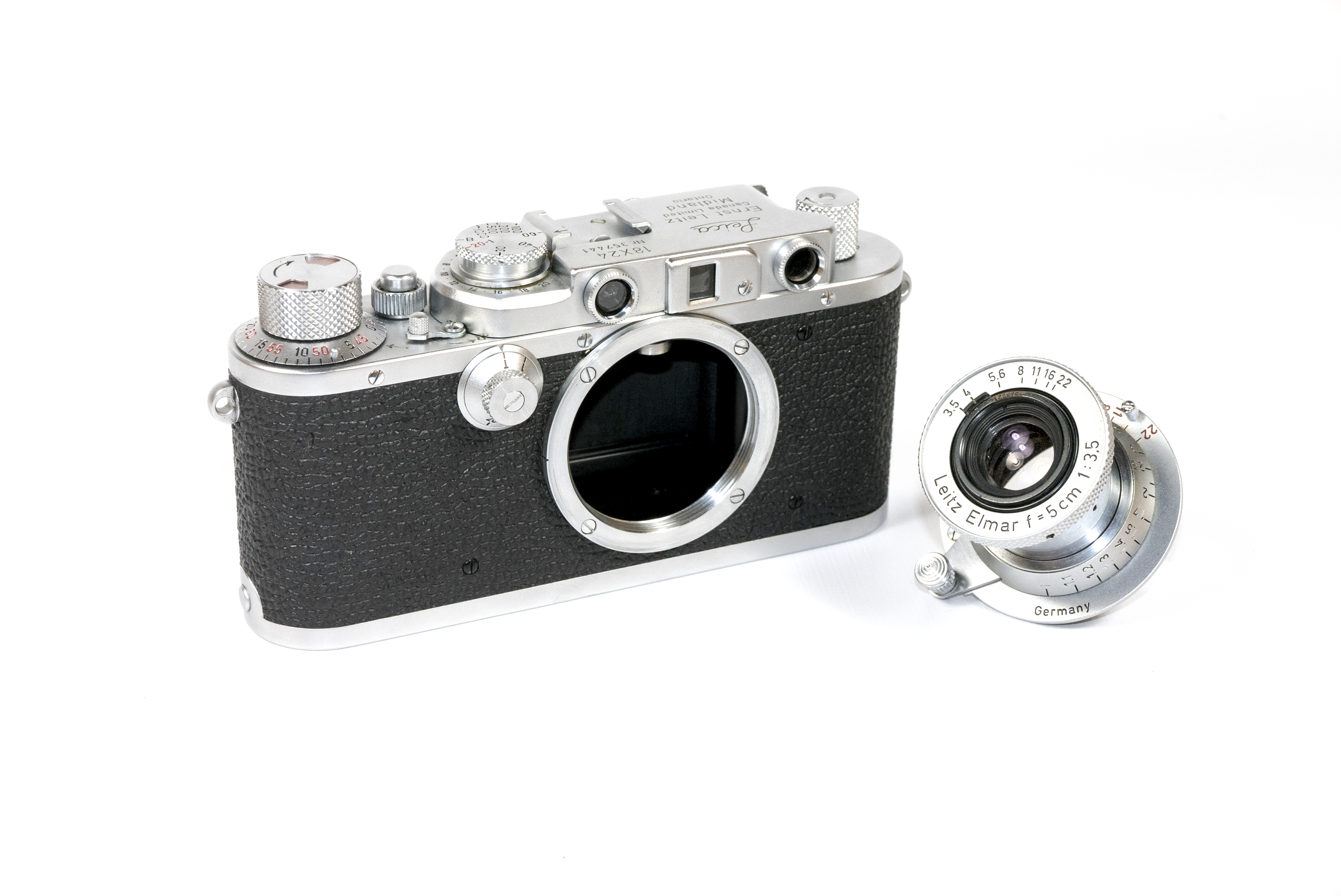 The Leica "72" 18x24 halfframe camera Tamarkin Camera