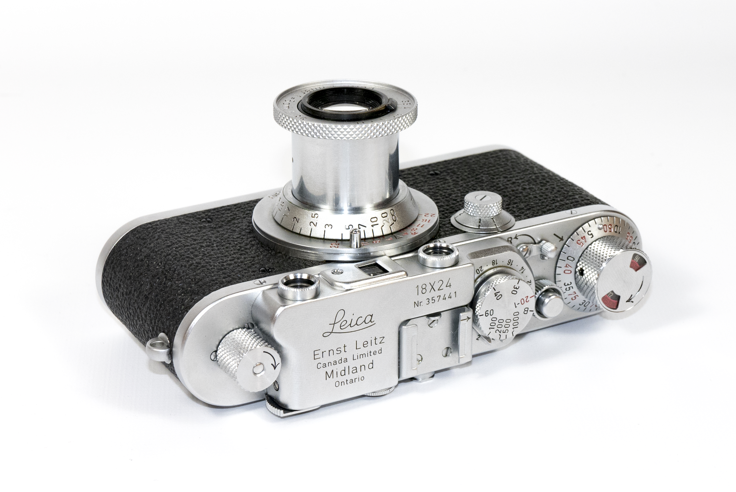 The Leica "72" 18x24 halfframe camera Tamarkin Camera