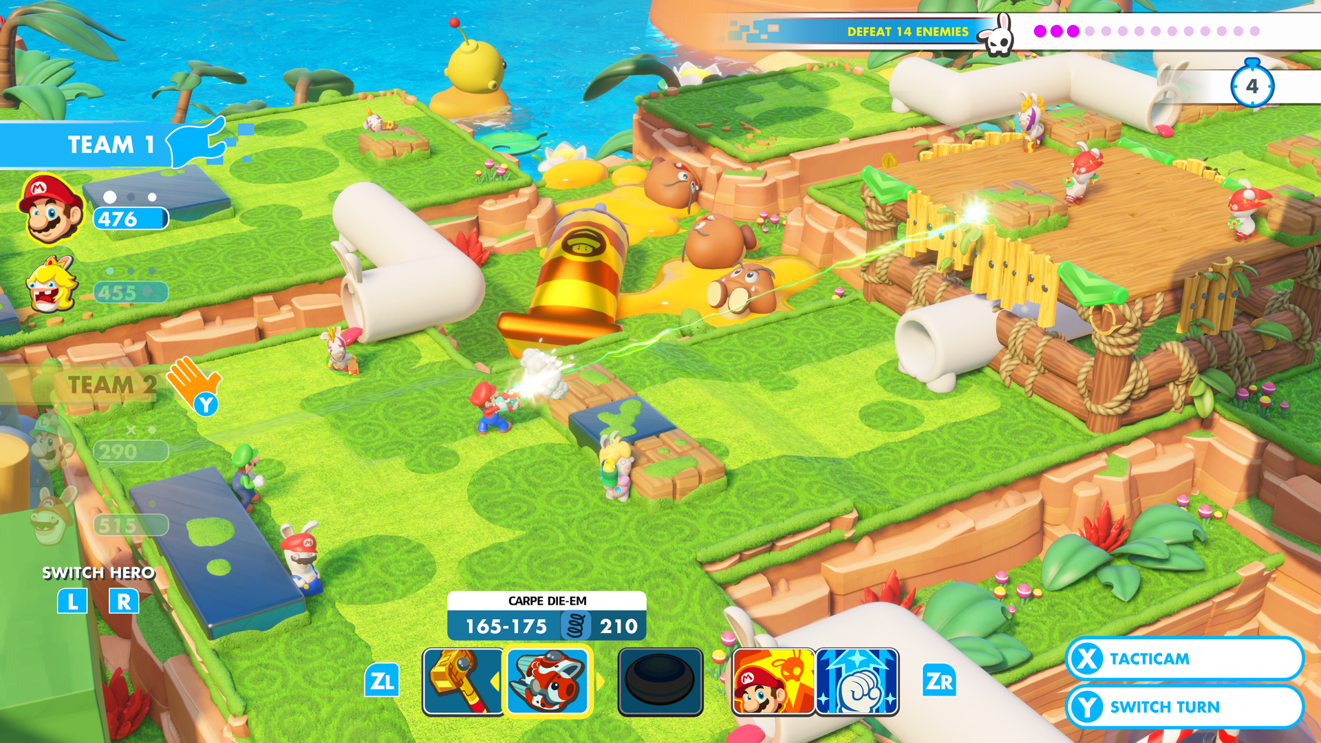 Mario + Rabbids Kingdom Battle Game Switch Parents