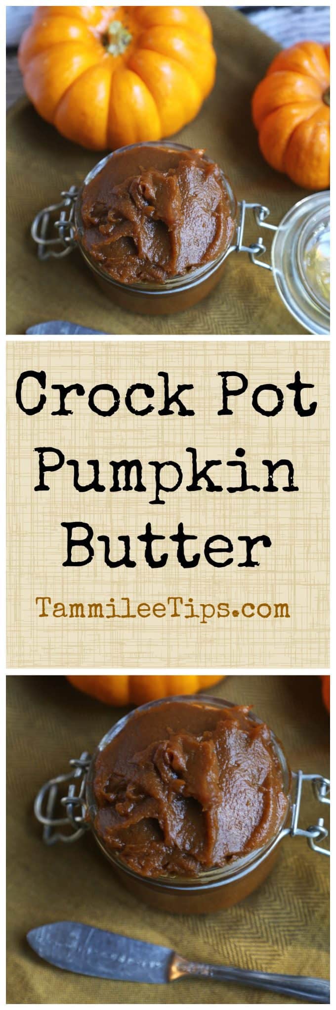 Crock Pot Pumpkin Butter