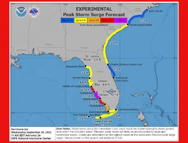 Hurricane Ian Eyewall Begins To Move Onshore In Florida NewsBreak