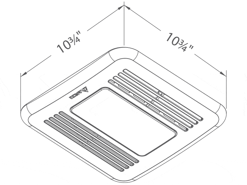 Delta BreezGreenBuilder DBGBR100LED Tamarack Technologies, Inc.