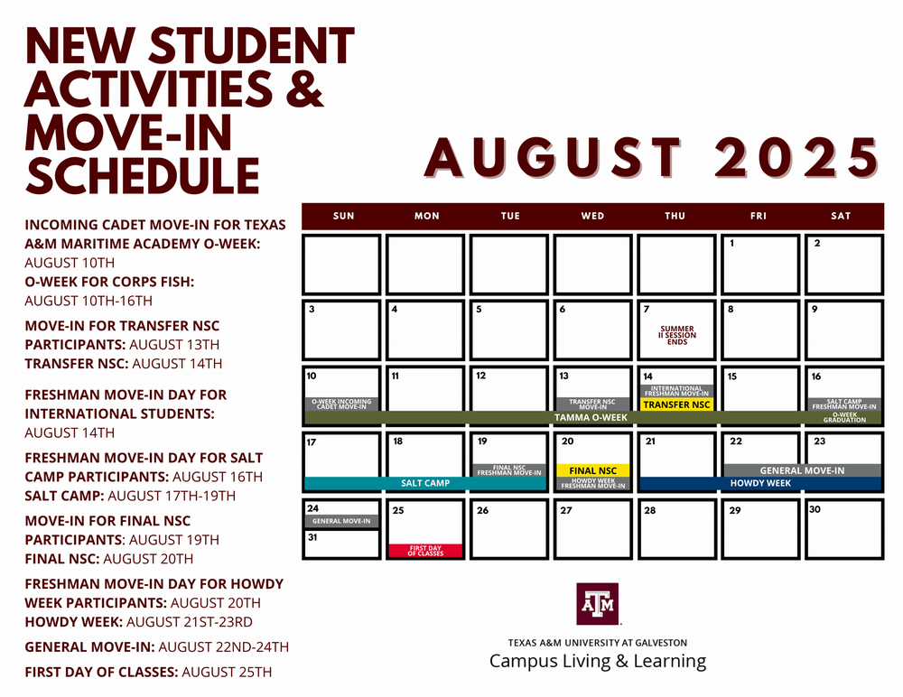 Moving On Campus Texas A&M Galveston, TX(05)