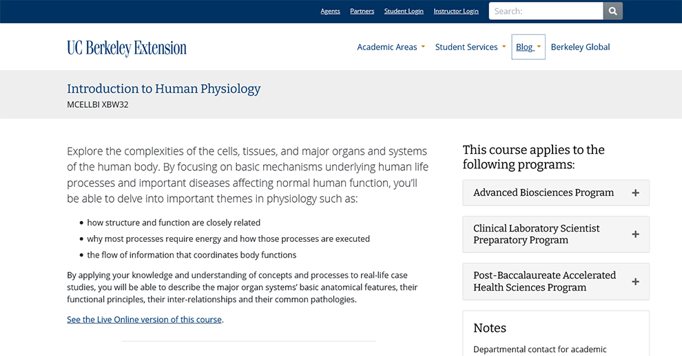 Top Anatomy and Physiology Online Courses (4 Accredited