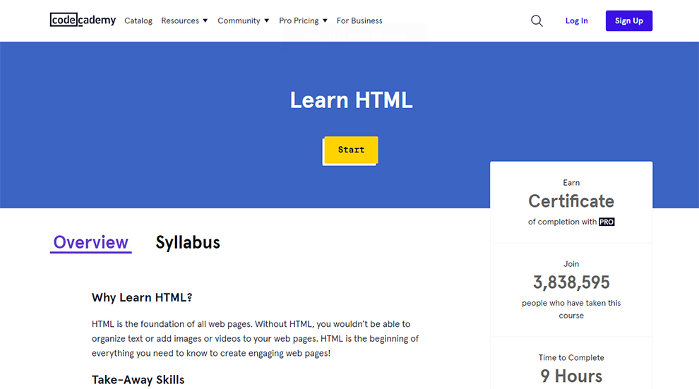Learn HTML Online 10 Best HTML Courses Online TangoLearn