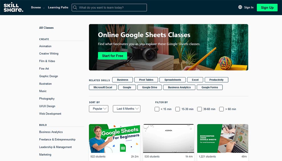Best Google Sheets Online Courses One Solution To Many Problems