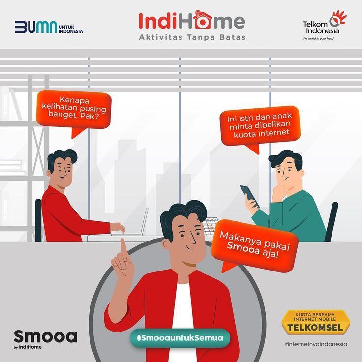 Mudahnya Berbagi kuota dengan SMOOA IndiHome Tanjung Pinang Pos
