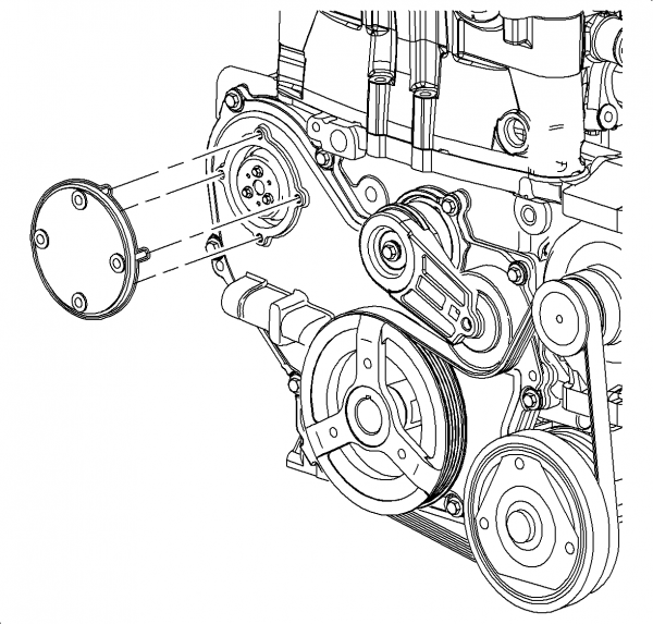 2003 Chevy Malibu Water Pump