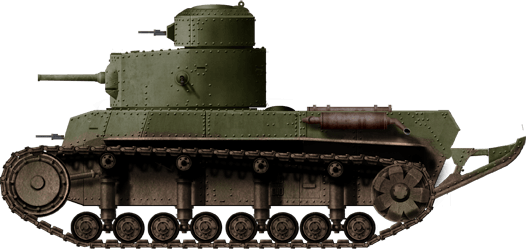 T12 and T24 medium tanks (1931)