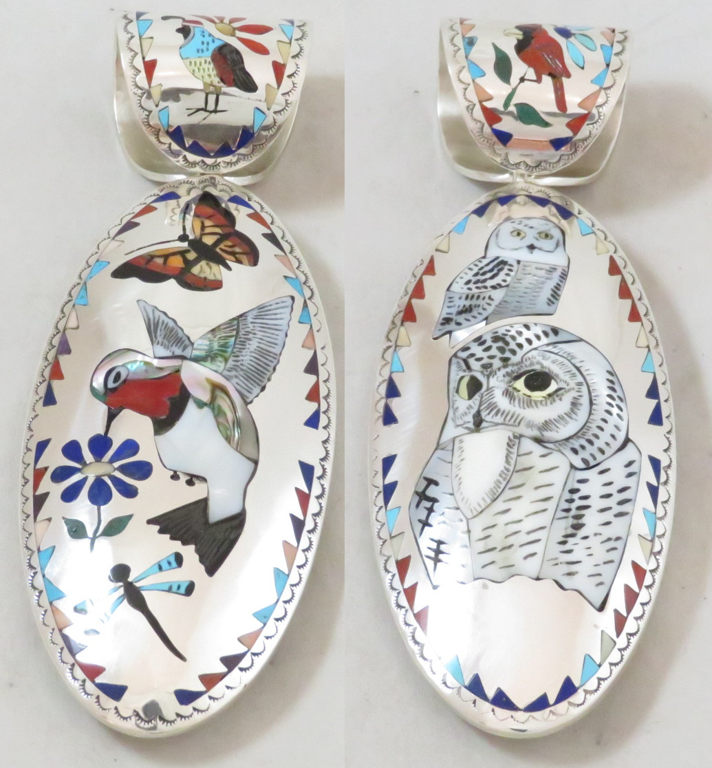 Tanner Chaney Silver Jewelry Quintin Quam Pendants 52682