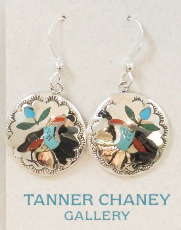 Tanner Chaney Silver Jewelry Quintin Quam Earrings 52862