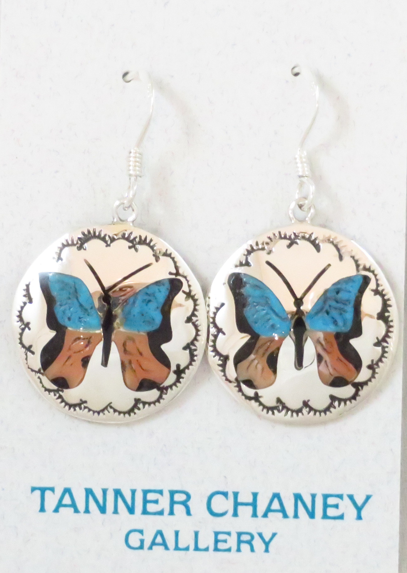 Tanner Chaney Silver Jewelry Quintin Quam Earrings 53186