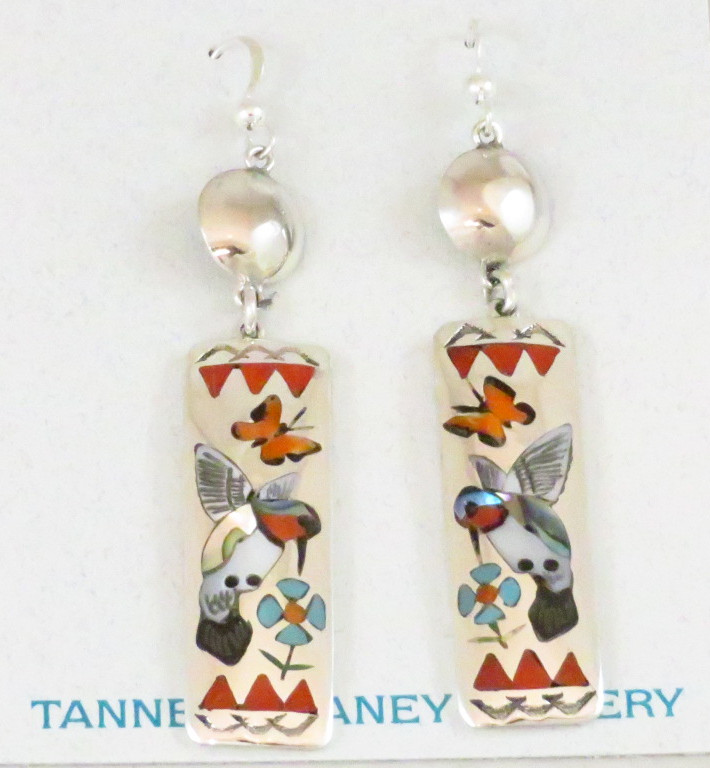 Tanner Chaney Silver Jewelry Quintin Quam Earrings 54262