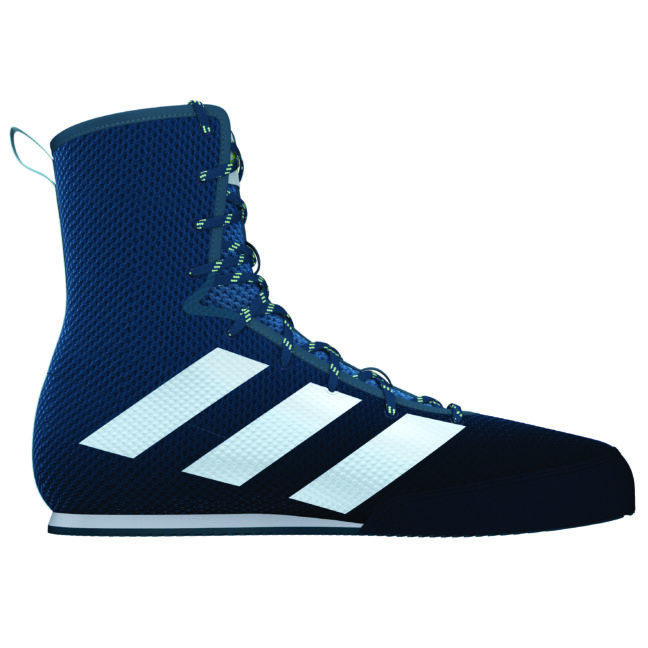 Adidas Boxing Boots Box Hog 3 Blue Grey Tans Martial Arts Supplier