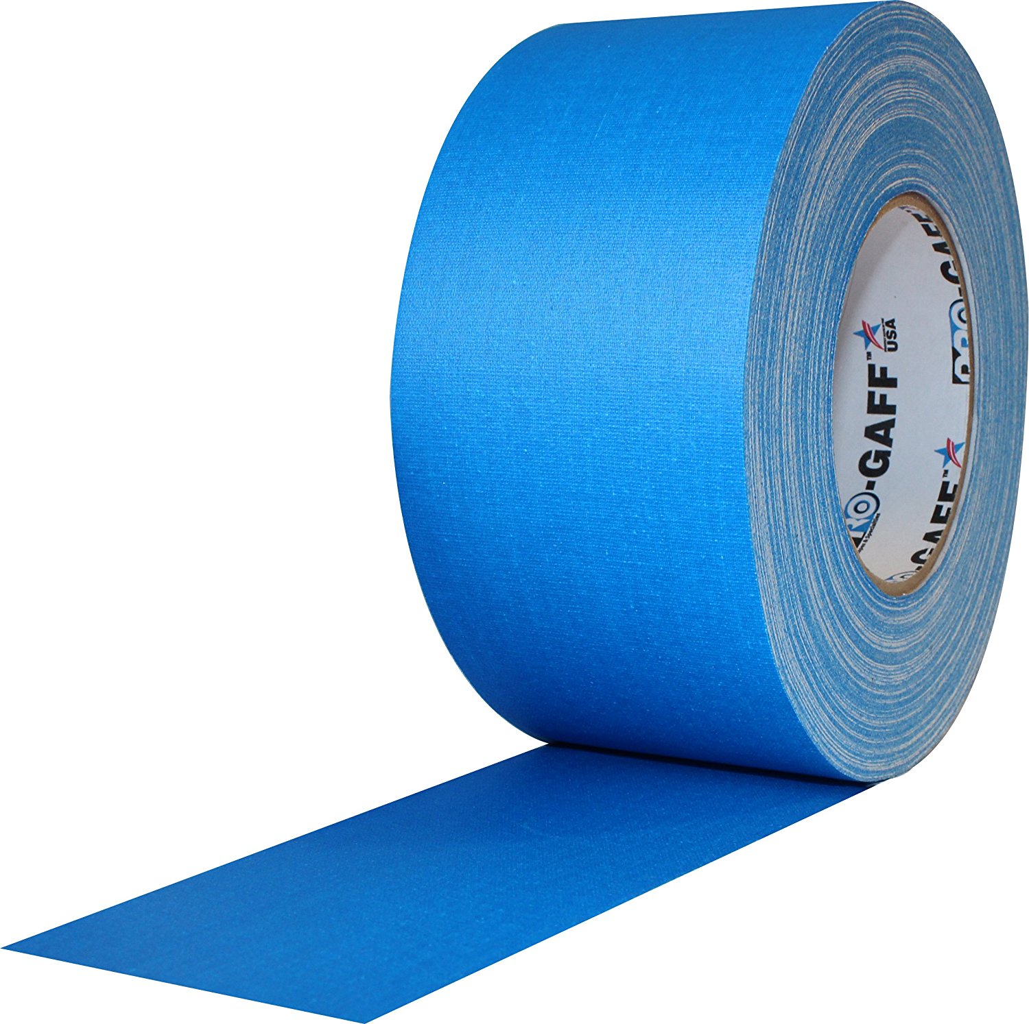 Pro Gaff Electric Blue Gaffers Tape 3 x 55 yard Roll (Pack of 16)