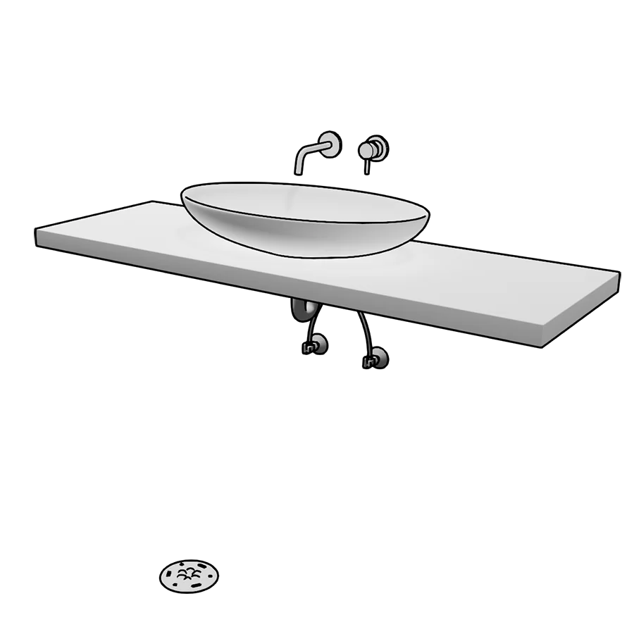 Tapmaster System for Wall Hung and Pedestal Sinks Tapmaster Incorporated