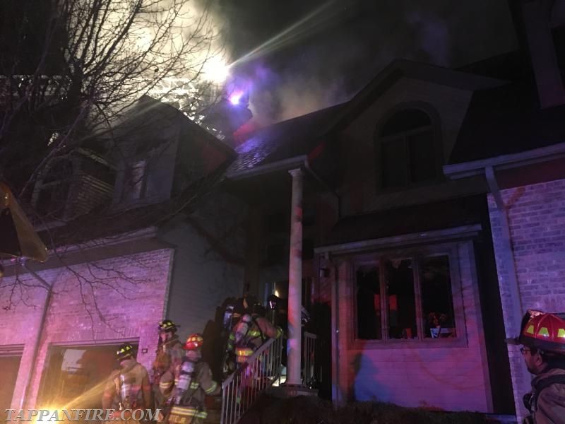 Structure Fire in Norwood Tappan Fire Department