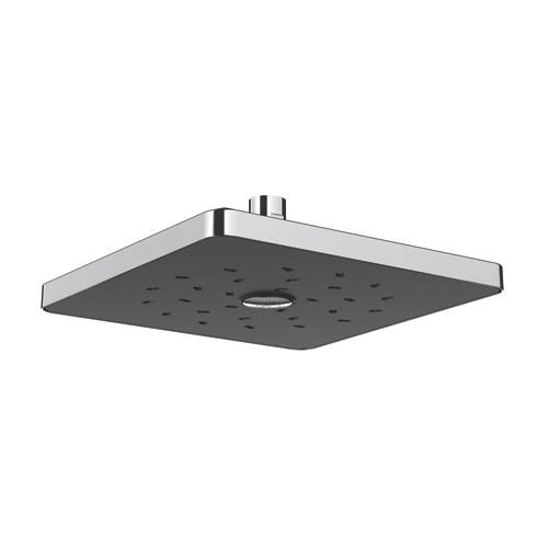 Satinjet Square Shower Head 230x230mm (Chrome & Graphite). Methven D