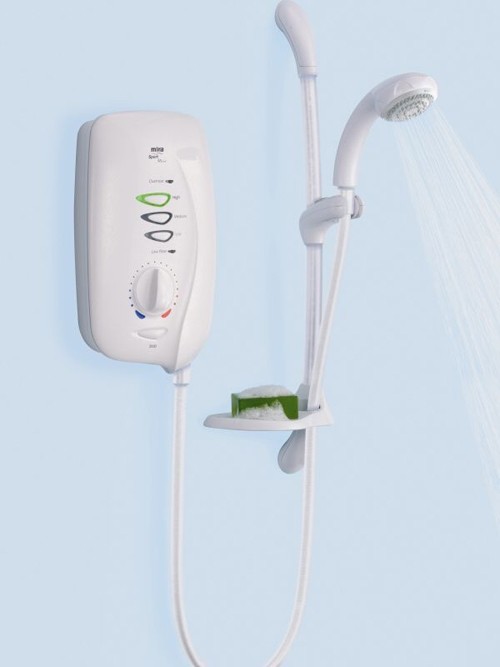 Mira Electric Showers > Mira Sport Max 10.8kW in white.
