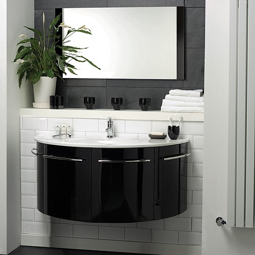 Bathroom Black Gloss Everything Bathroom