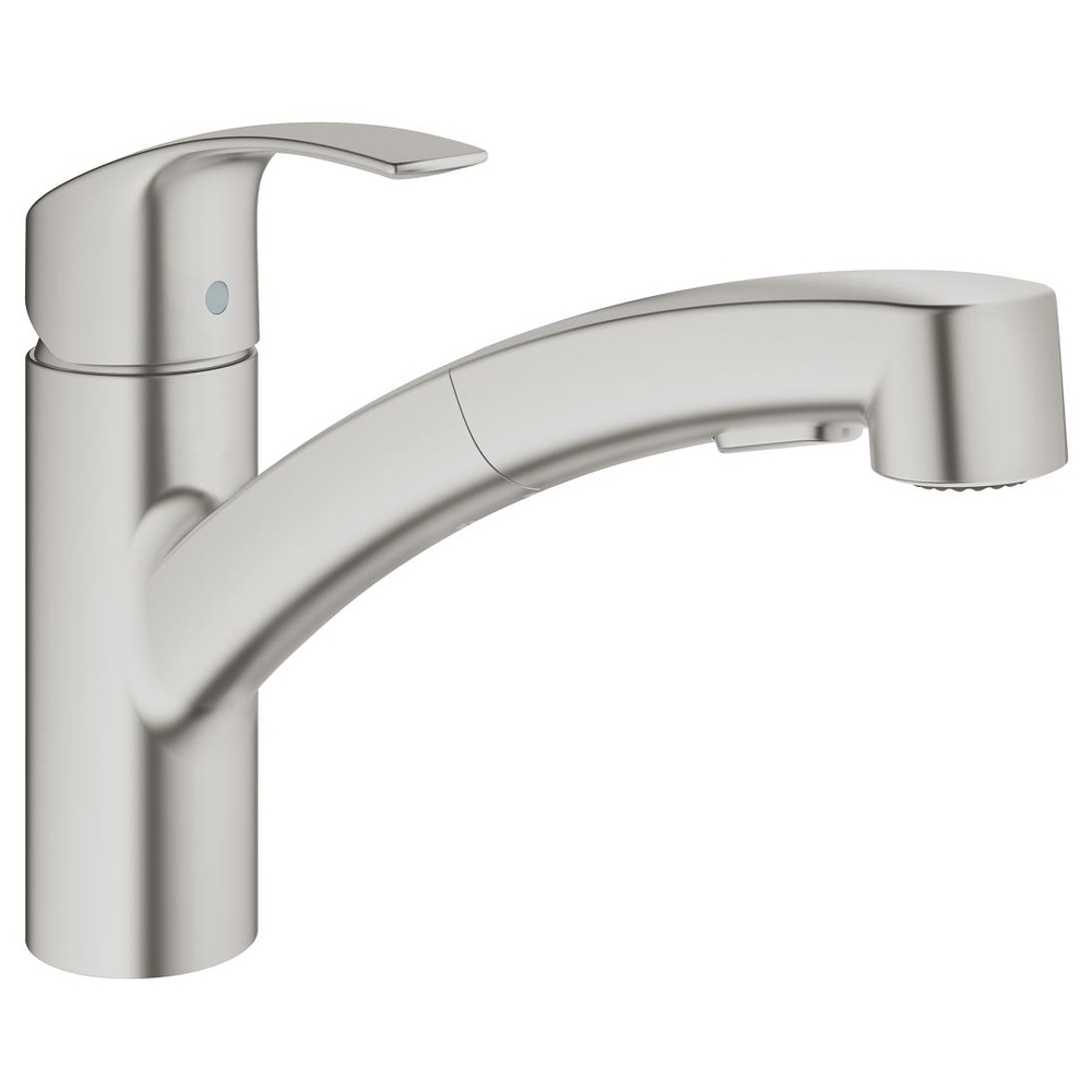 Grohe Eurosmart Sink Mixer 1/2" 30305 Supersteel 30305DC0