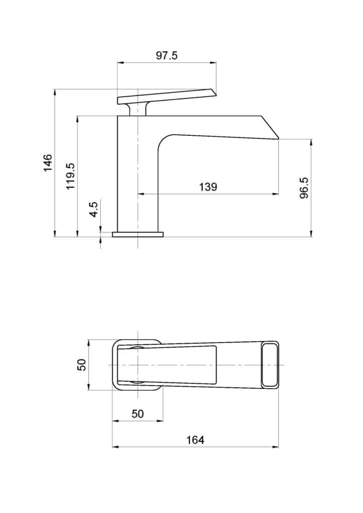 ALLESSIA BASIN TAP Taps Ireland