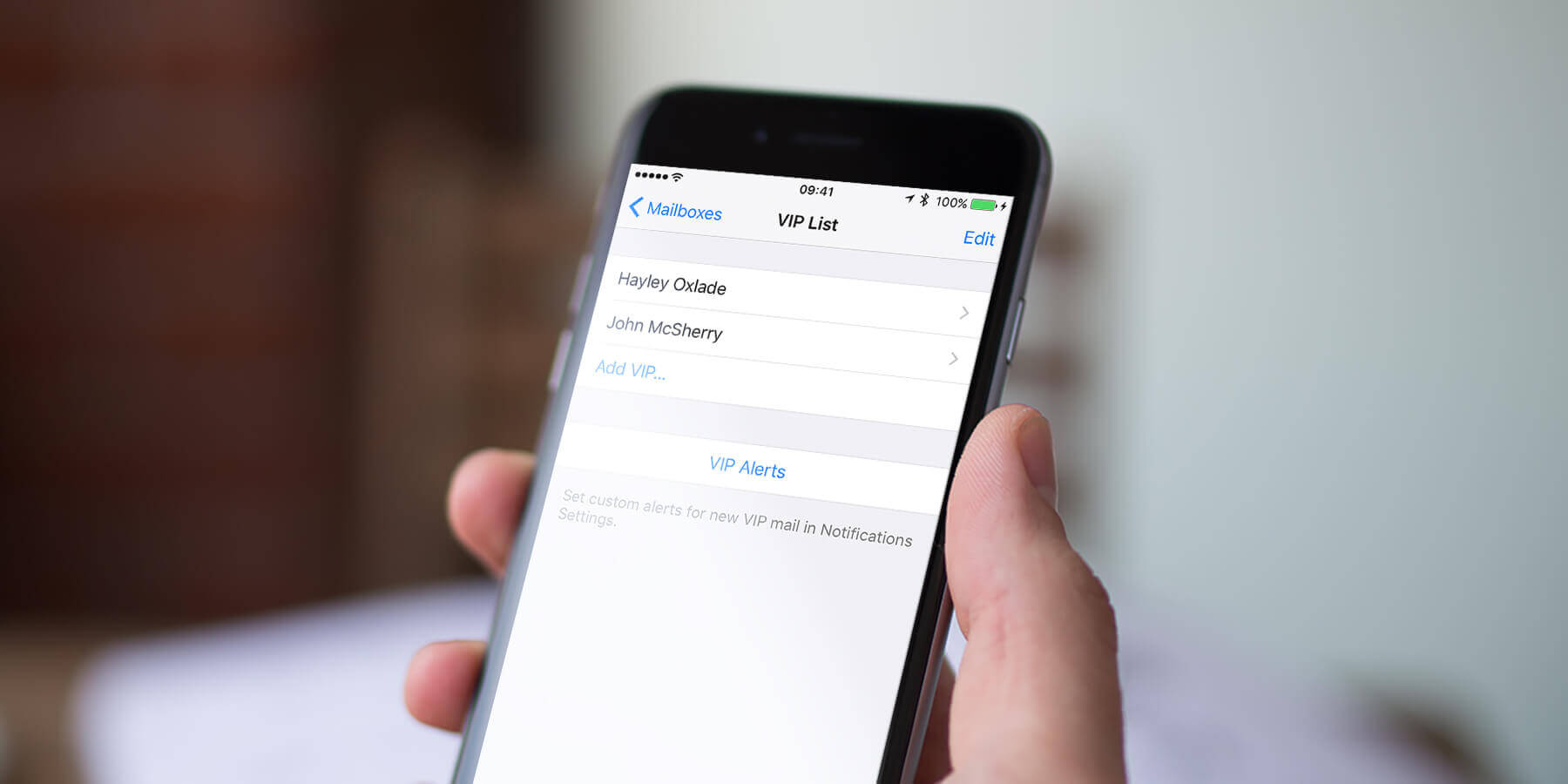 Guide How to set up a VIP inbox in the iPhone Mail app iOS 9 TapSmart