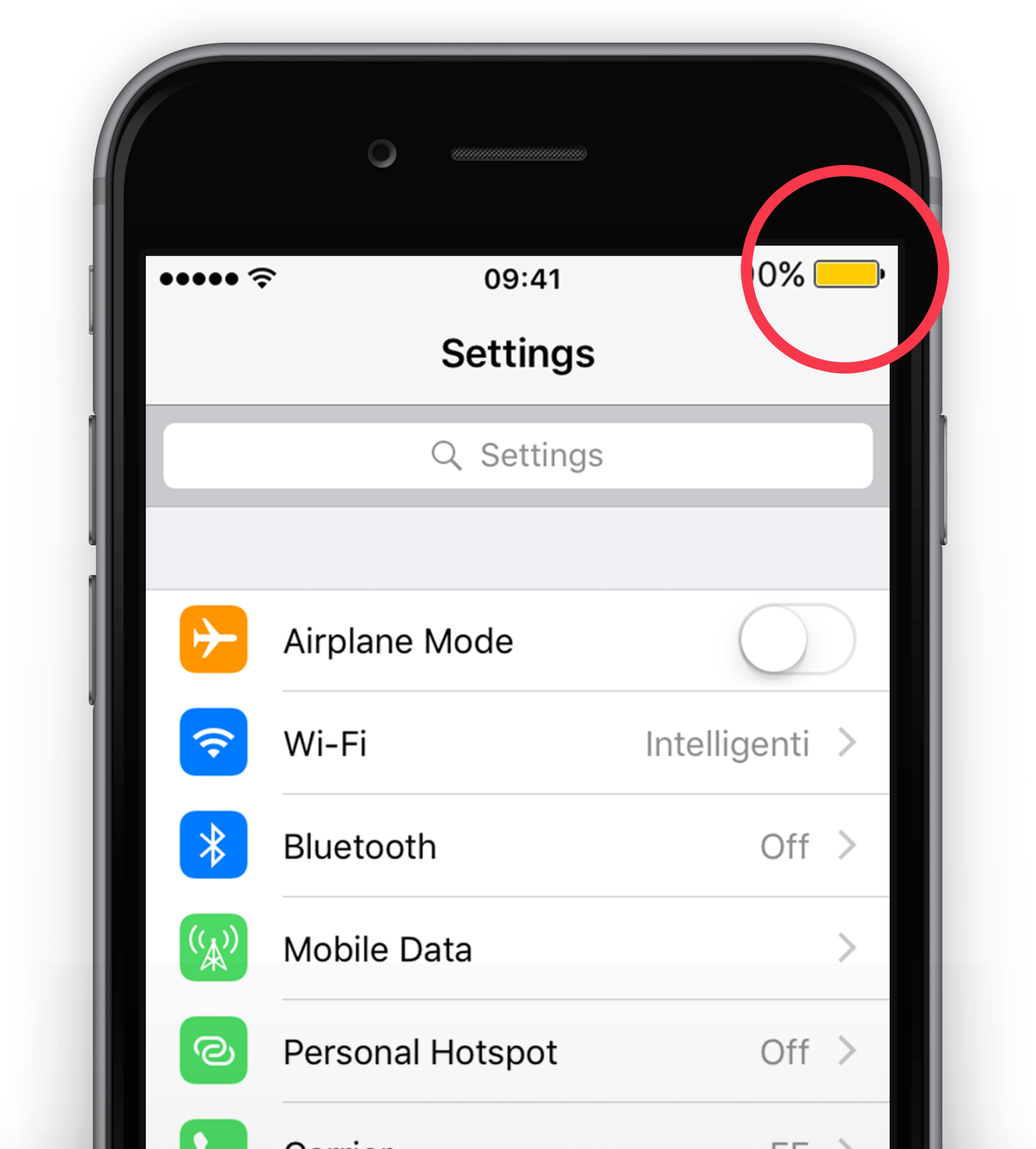 Guide understanding Low Power Mode on iPhone iOS 9 TapSmart