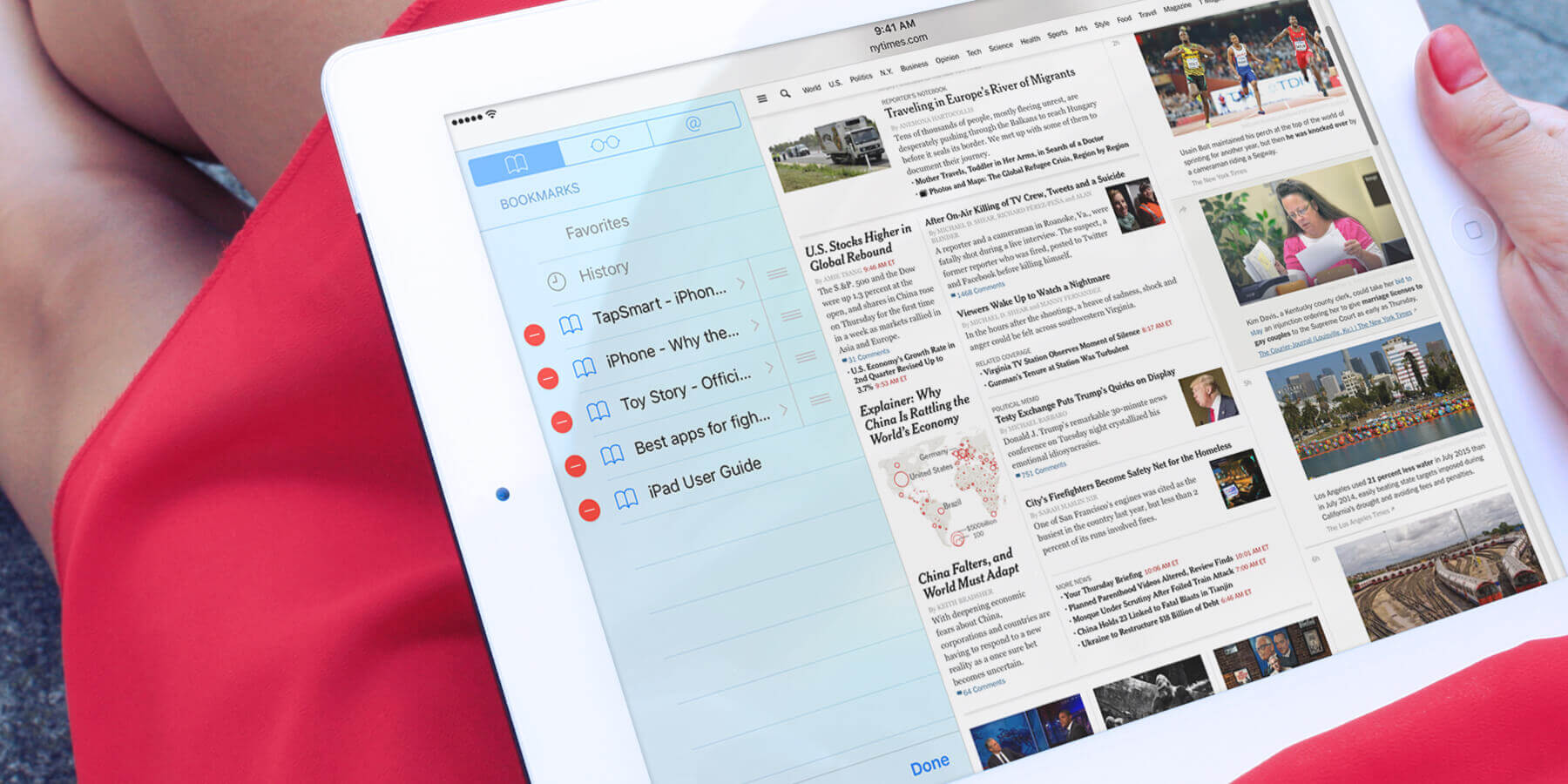 iOS 9 How to edit or delete Safari's bookmarks on iPad TapSmart
