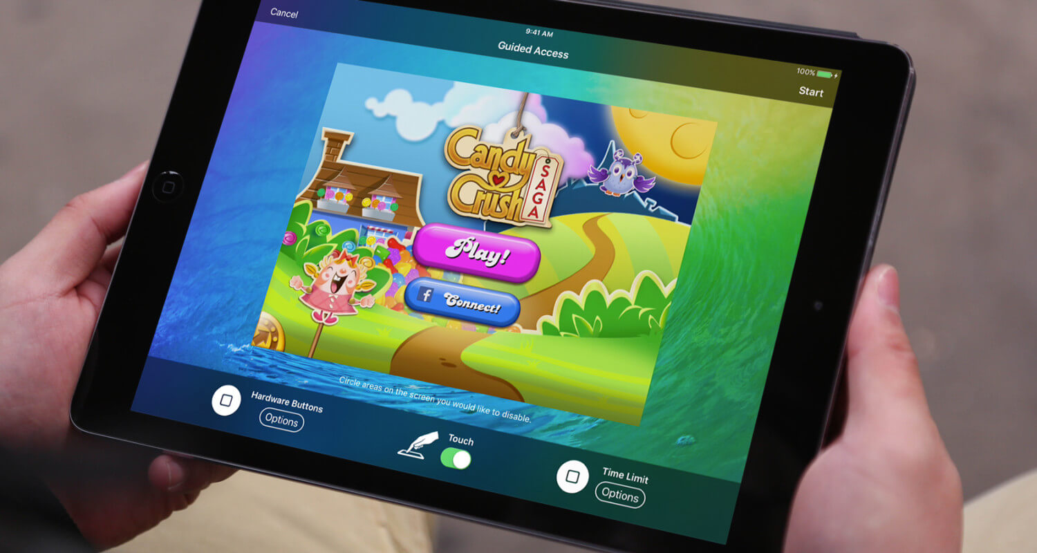 iOS 9 Use guided access mode on iPad to keep kids safe TapSmart