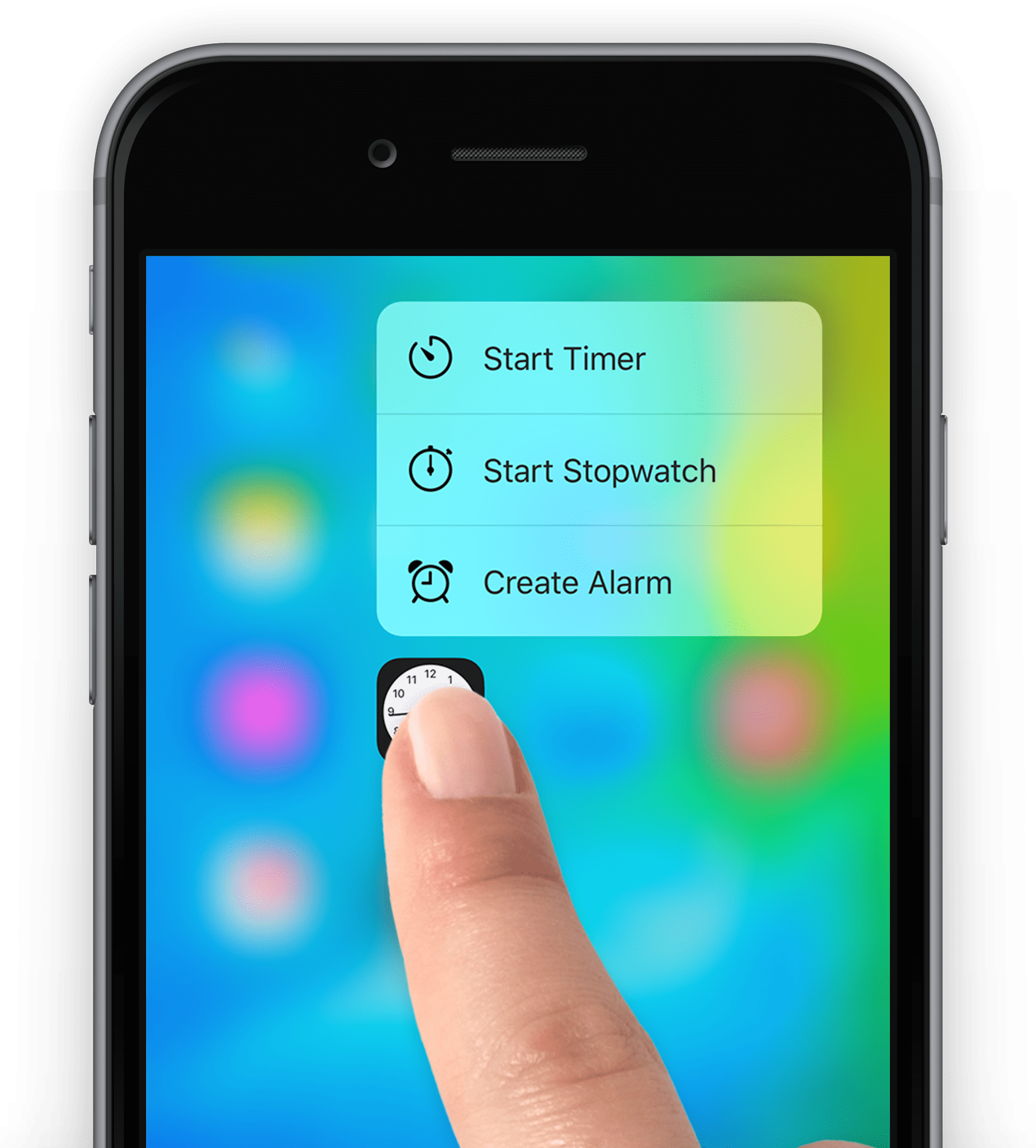Guide using quick actions with 3D Touch on the iPhone 6s iOS 9