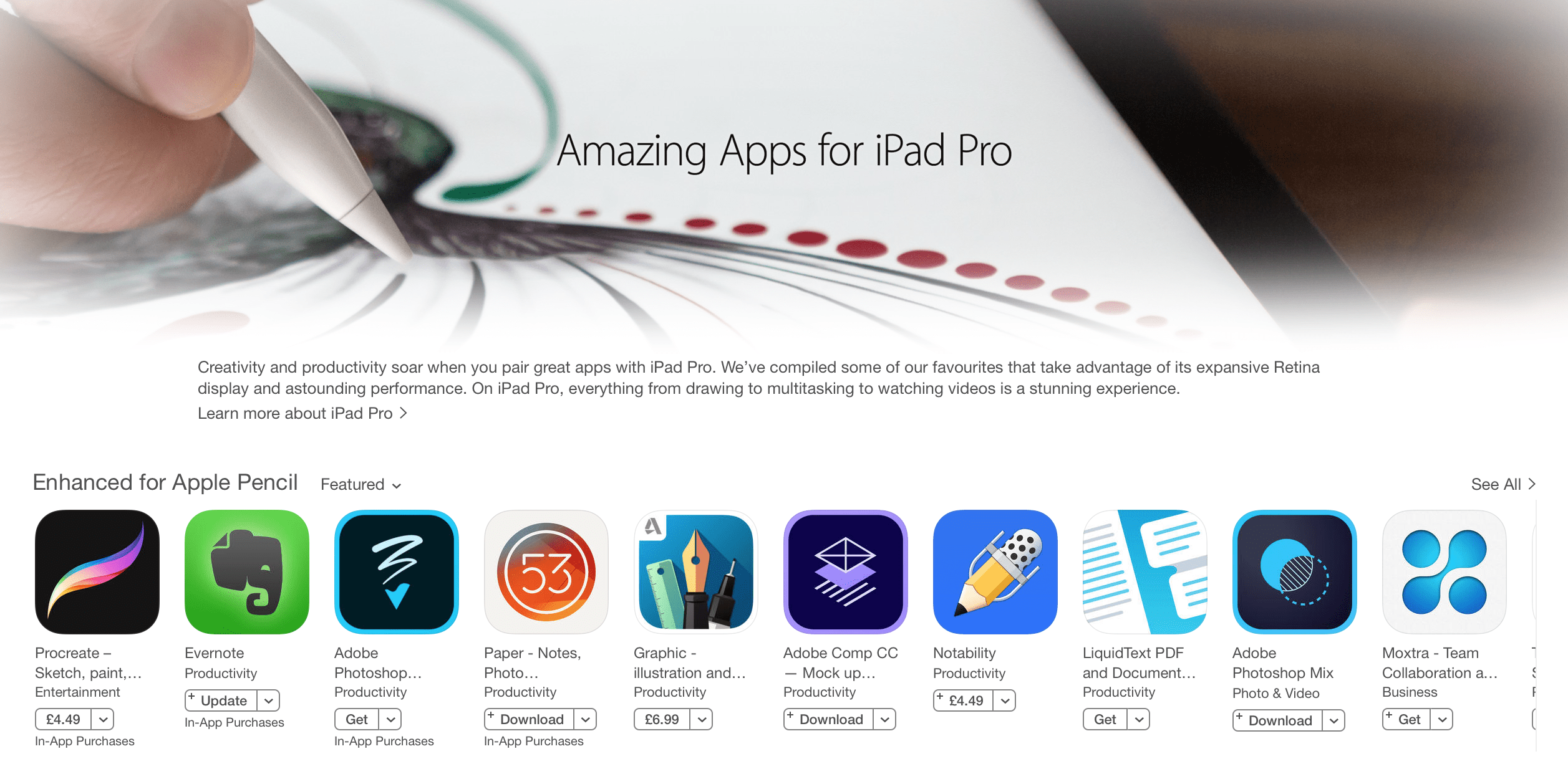 Apps For Ipad Pro Pencil Incredibly easy to use and ready when