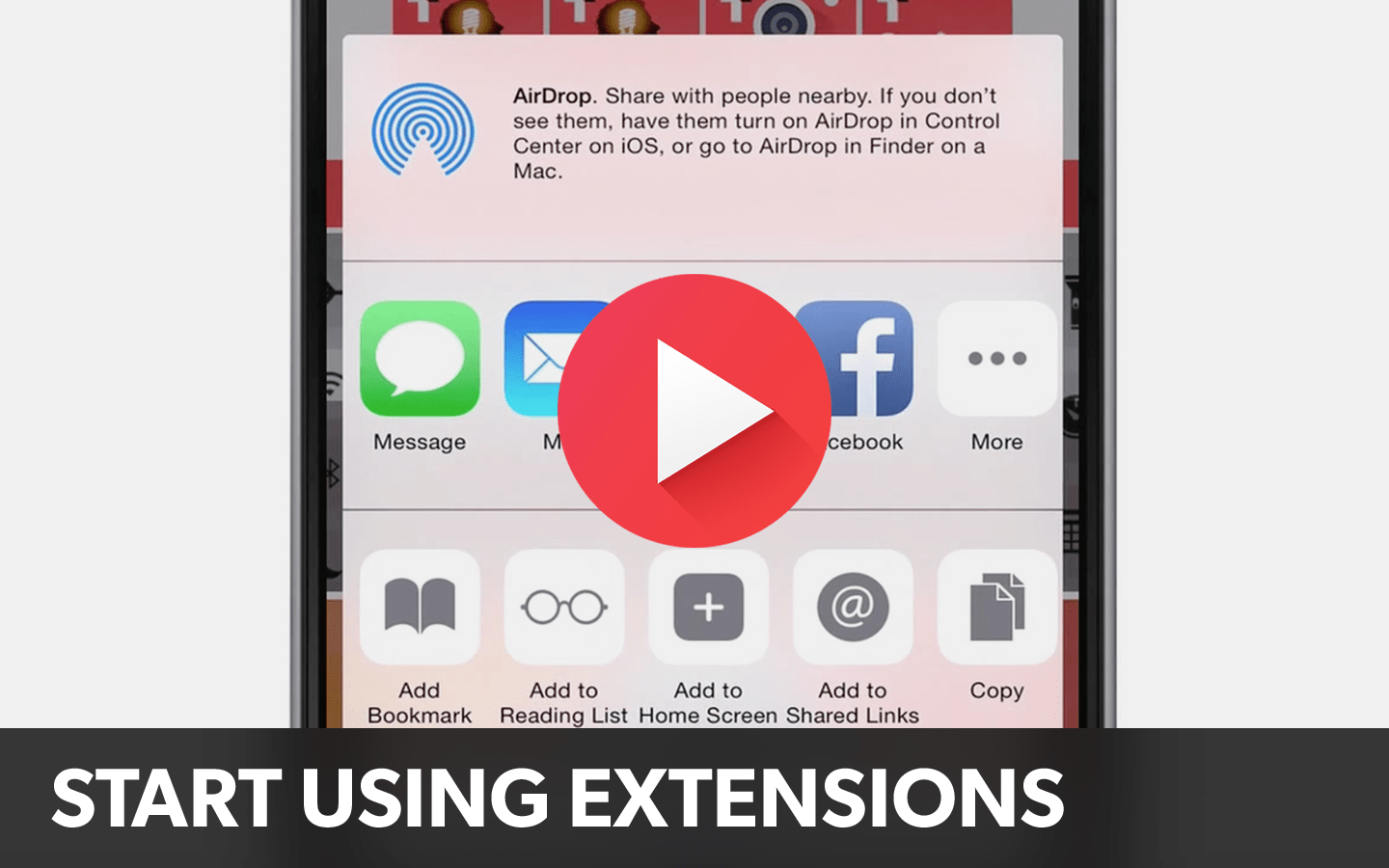 Guide How to use iPhone extensions iOS 9 TapSmart