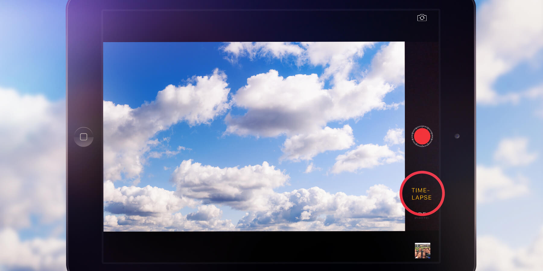 Timelapse record cool spedup videos iOS 11 Guide [iPad] TapSmart