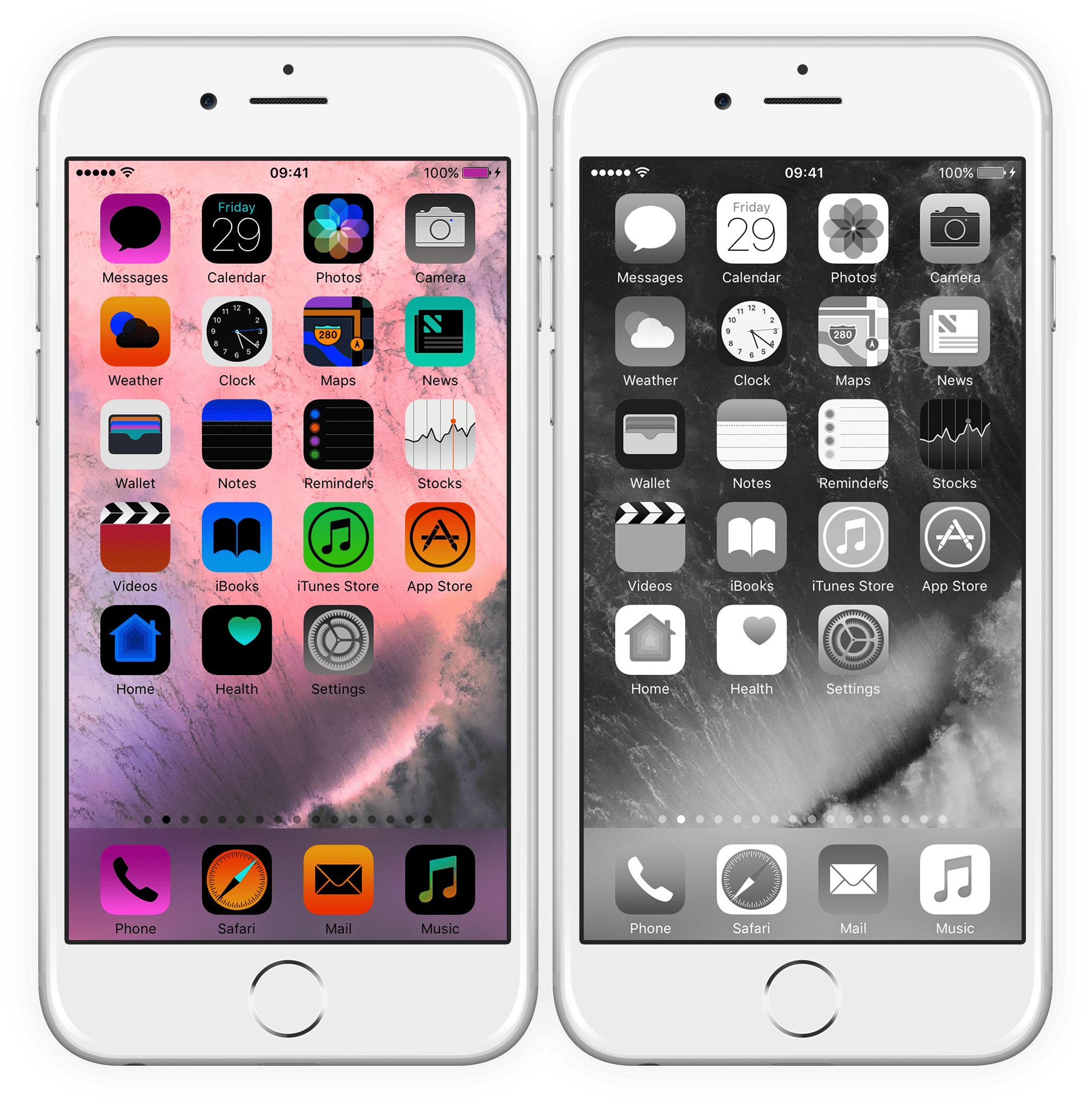 11+ How To Change Color Of Iphone Screen Today Hutomo