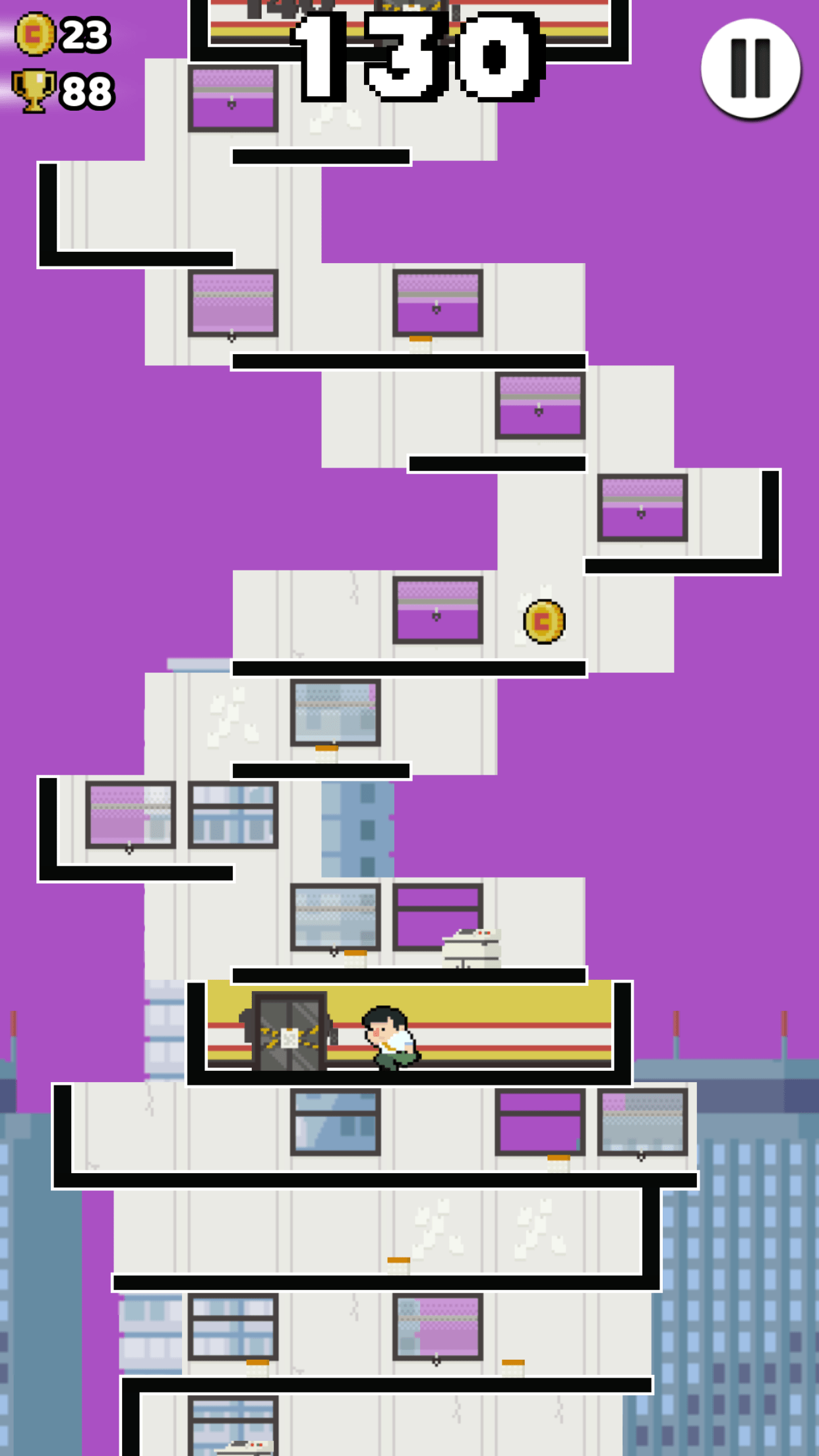 Review High Risers new superaddictive, welldesigned endless runner