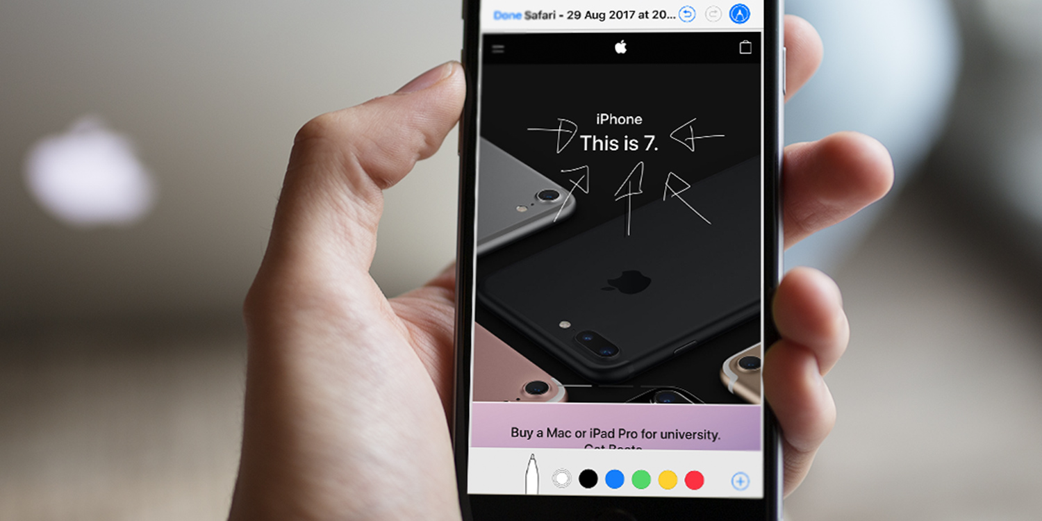Save web pages export PDFs from Safari iOS 11 Guide TapSmart