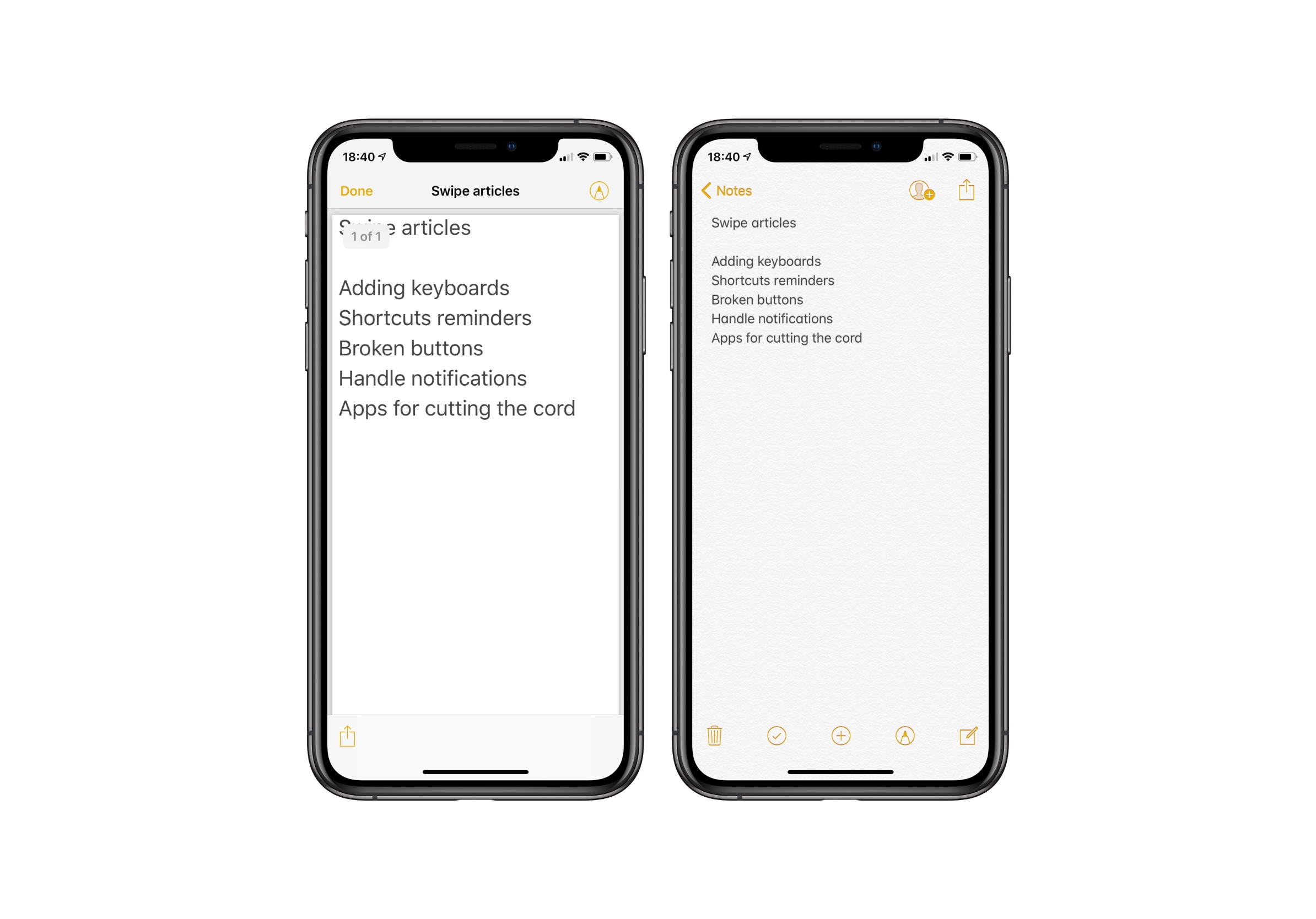 PDF Notes how to export and share your notes TapSmart
