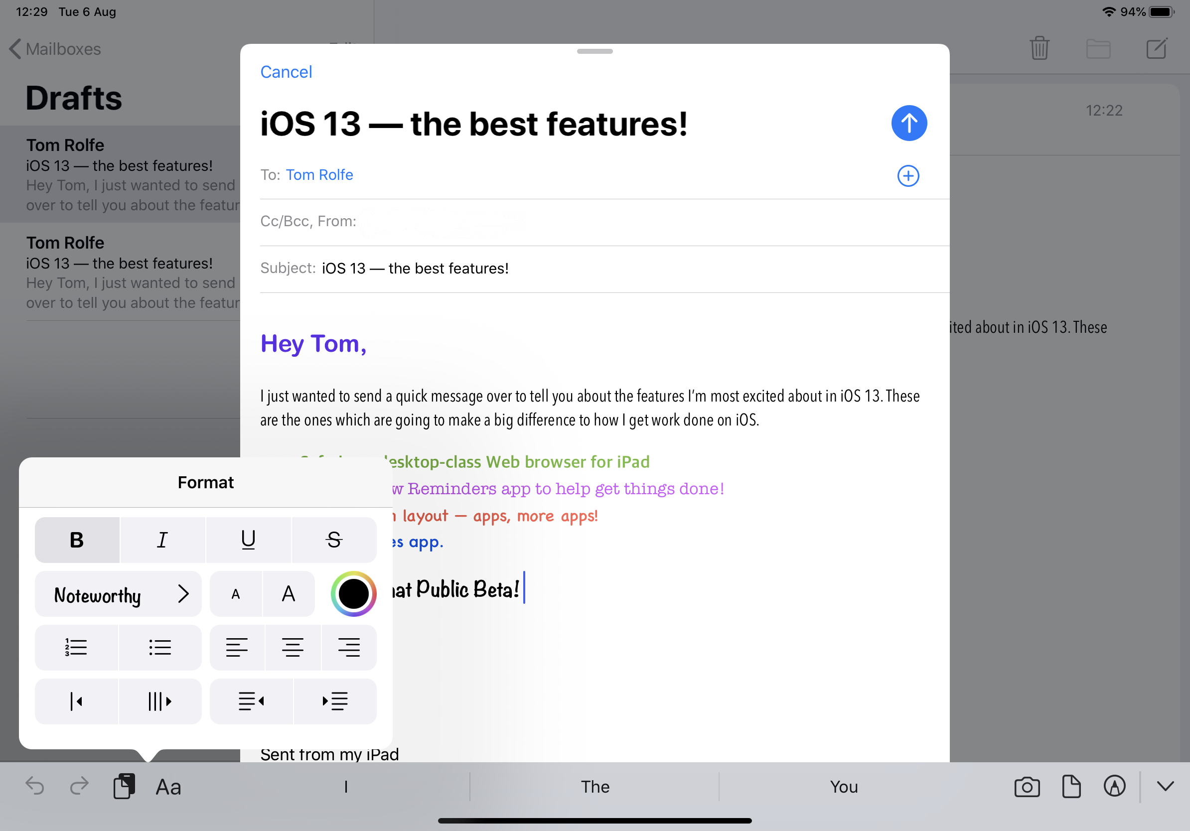 Mail in iOS 13 what's new for Apple's email app? TapSmart