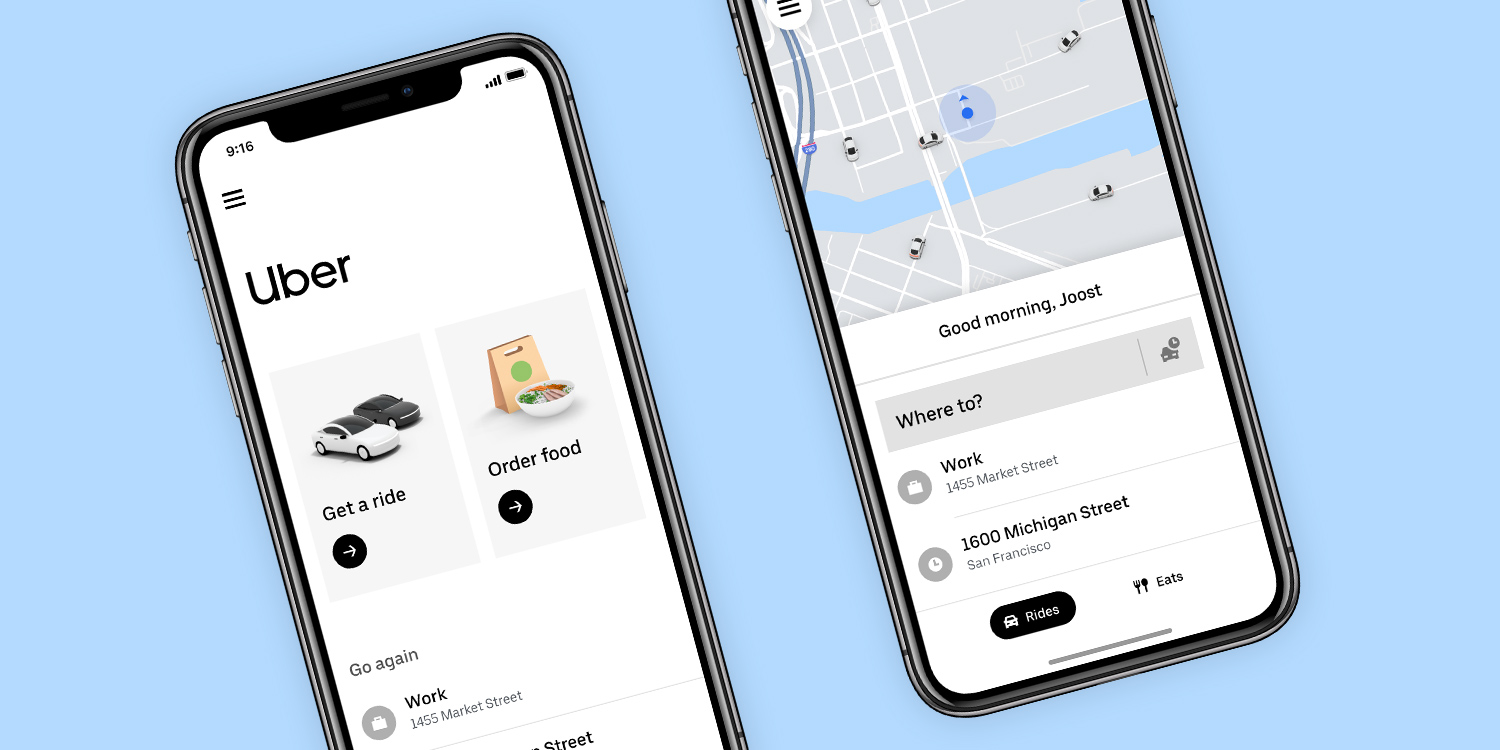 Updates to Uber ridesharing app to merge its services TapSmart