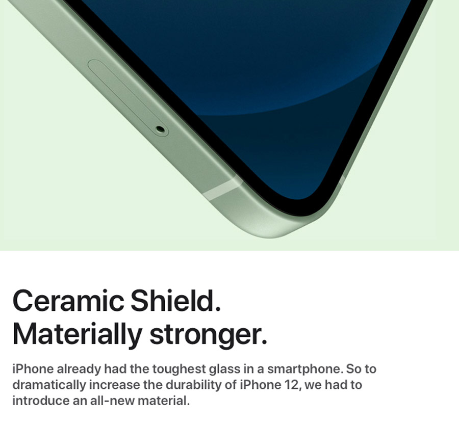 iPhone durability Apple shows off its 'ceramic shield' TapSmart