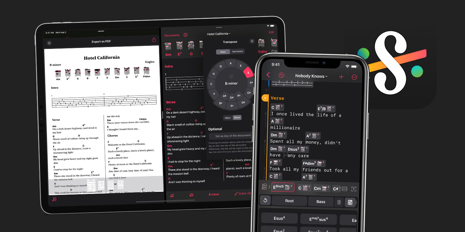 SongKit an impressive digital songbook for musicians TapSmart
