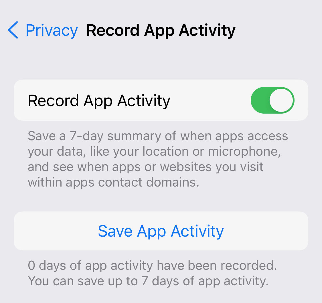 App Privacy Report Who's Accessing Your Data? iOS 17 Tips TapSmart