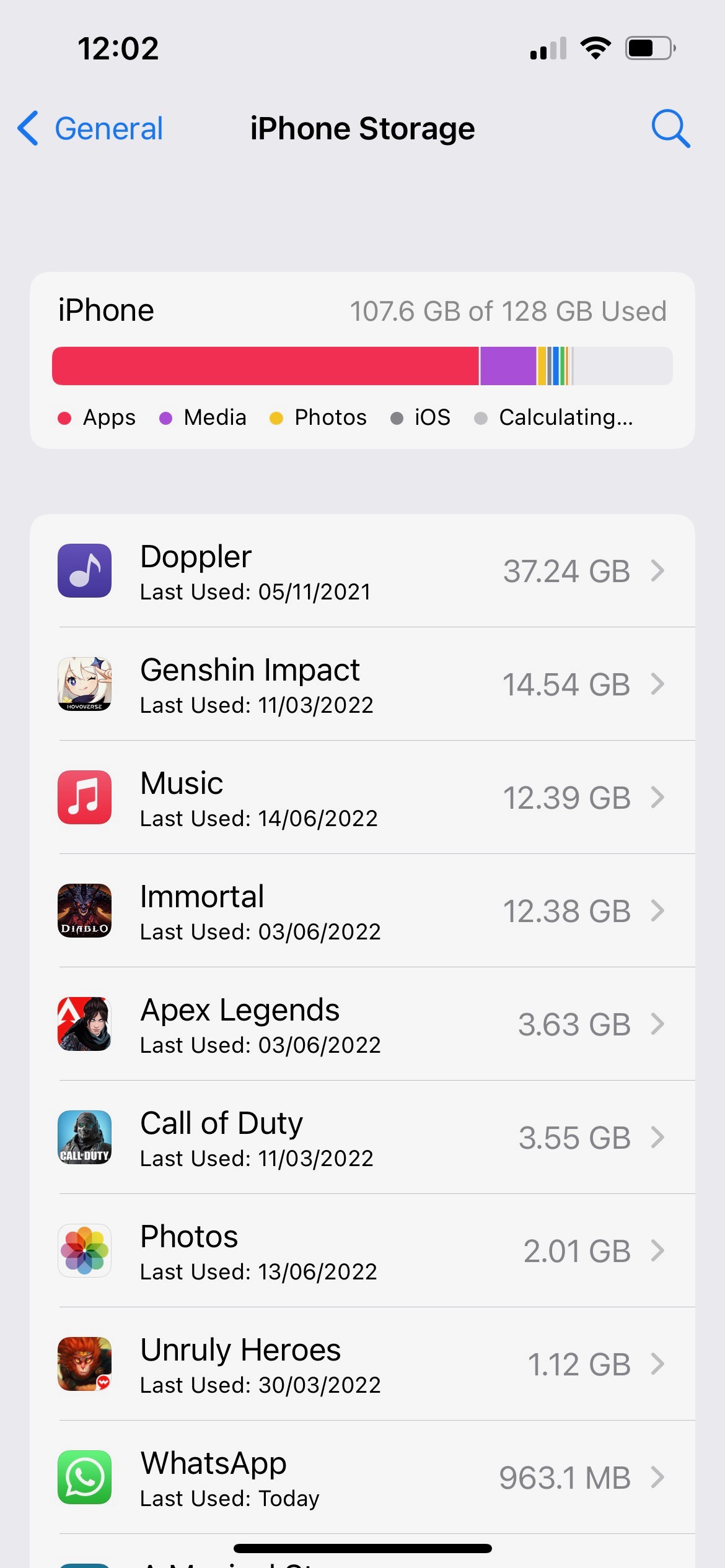 Storage FAQ apps, photos, data, iCloud? TapSmart