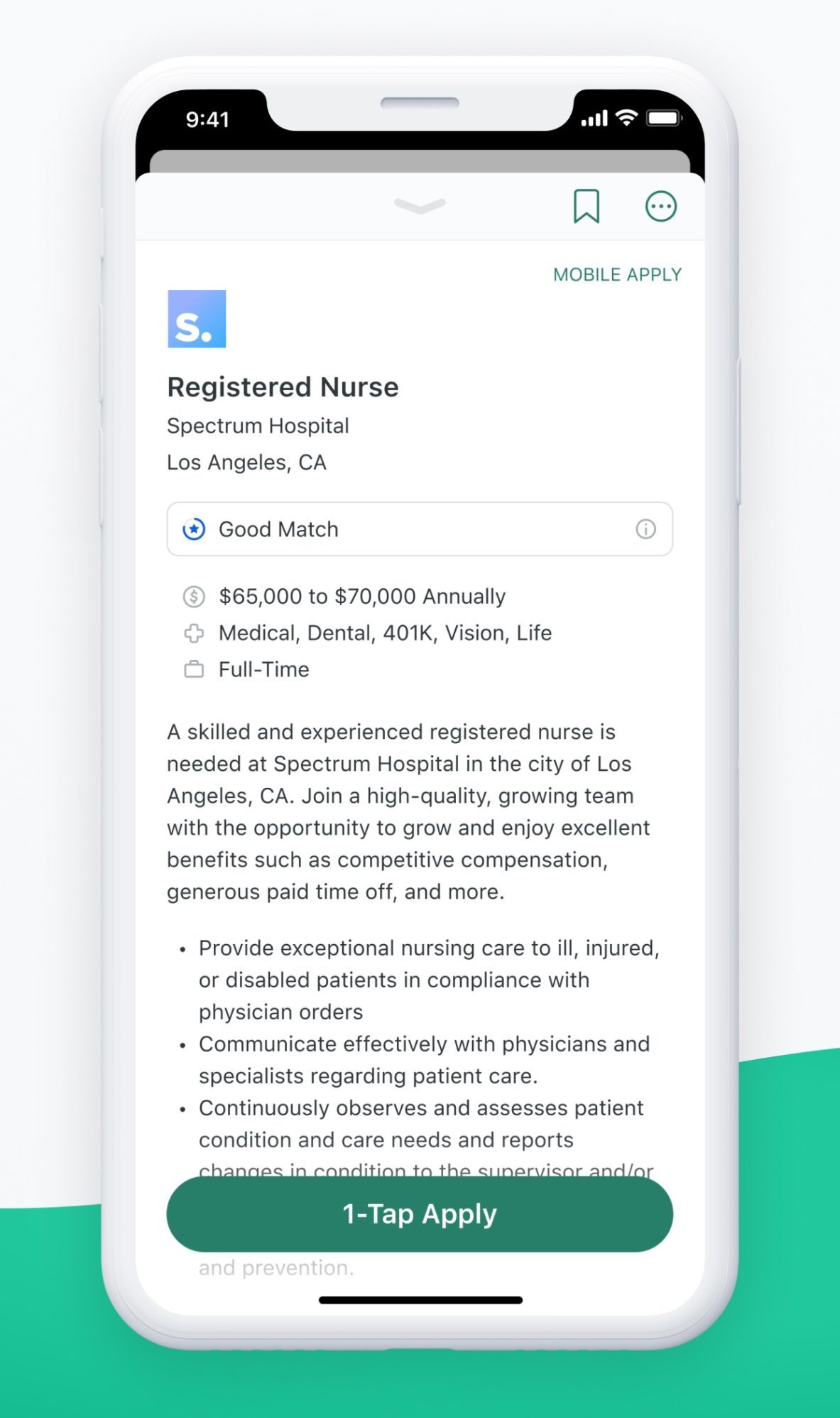 ZipRecruiter TapSmart