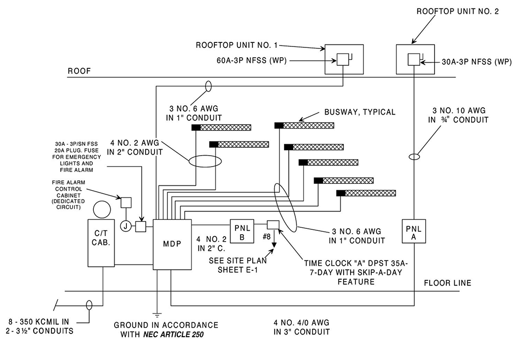2611011 Basic Electrical Construction Drawings TAP Services