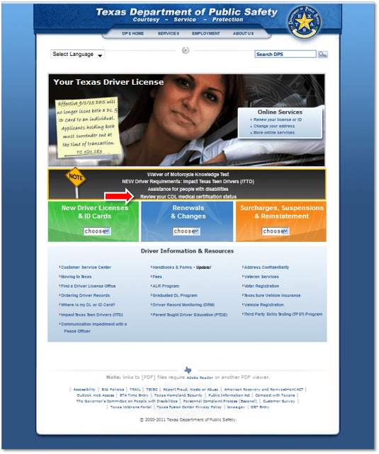 Cdl Medical Cert - Texas Association For Pupil Transportation