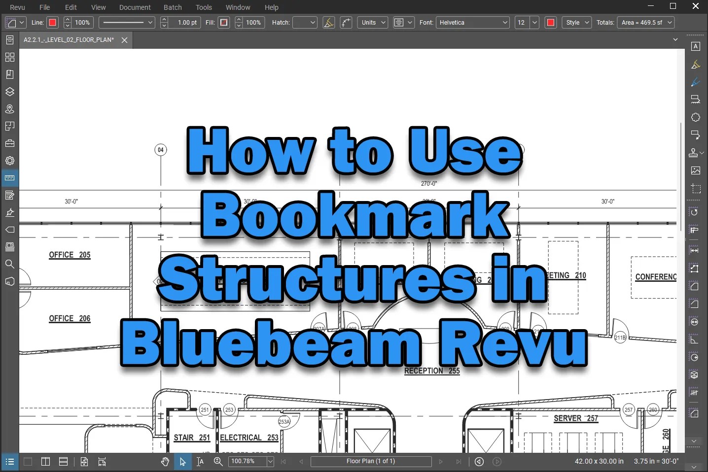 How to Use Bookmark Structures in Bluebeam Revu Taradigm, Inc.