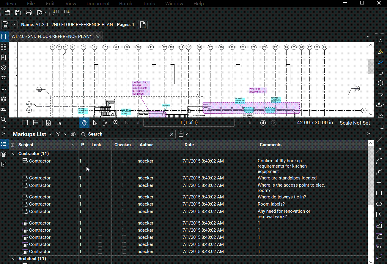 How to Set Statuses & Create Custom Statuses in Bluebeam Revu 2019
