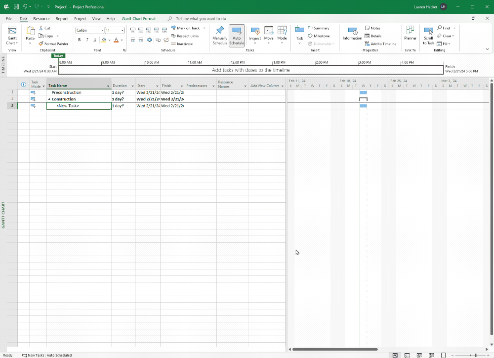 How to Create a WBS in Microsoft Project Taradigm